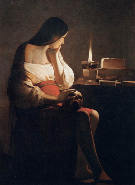 Illustration of a glowing candle in the dark - Myungja Anna Koh